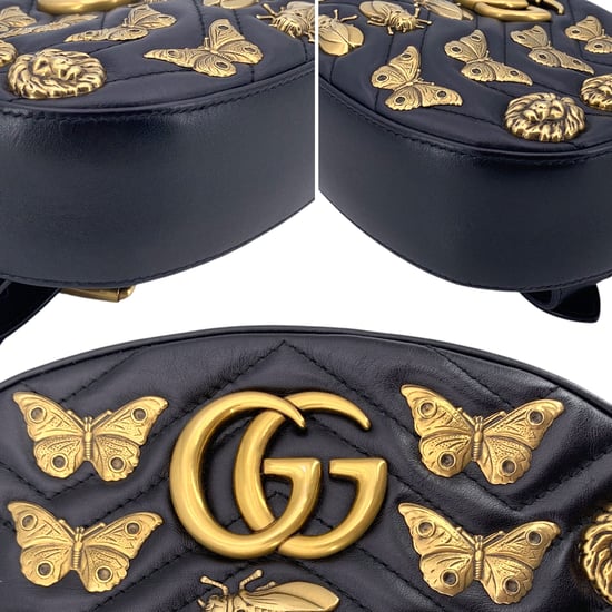 Gucci Leder-Schultertasche GG Marmont - Image 4