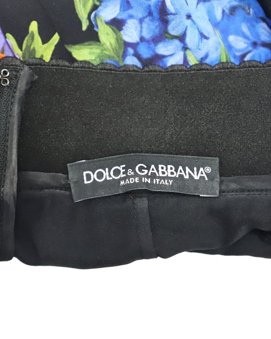 Dolce & Gabbana Midirock aus Seide mit Blumenmuster - Image 6