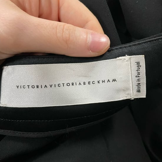 Victoria Beckham Midirock mit Rüschensaum aus schwarzer Wolle - Image 3