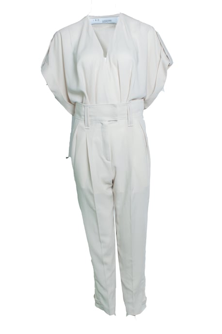 IRO, beigefarbener Jumpsuit aus Kaspischem Meer - Image 1