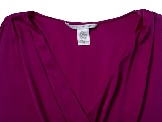 Diane von Furstenberg, rosa Seidenkleid mit Gürtel - Image 5