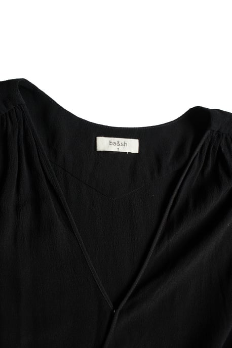 Ba&sh, schwarzes YUKI-Kleid - Image 6