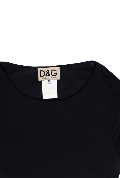 Dolce & Gabbana, schwarzes Stretchkleid - Image 5