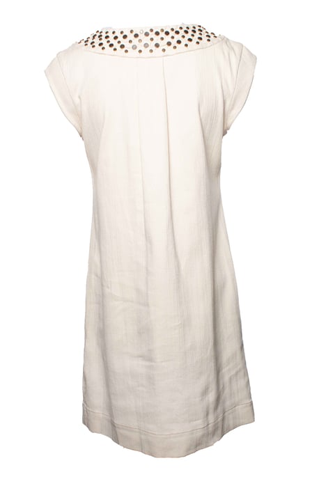 Diane von fustenberg, Ärmelloses beiges Kleid - Image 2