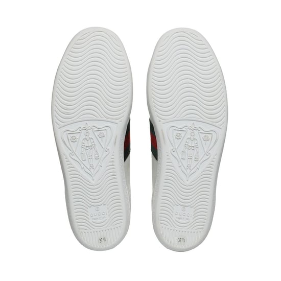 Weiße bestickte Ace-Sneaker - Image 2