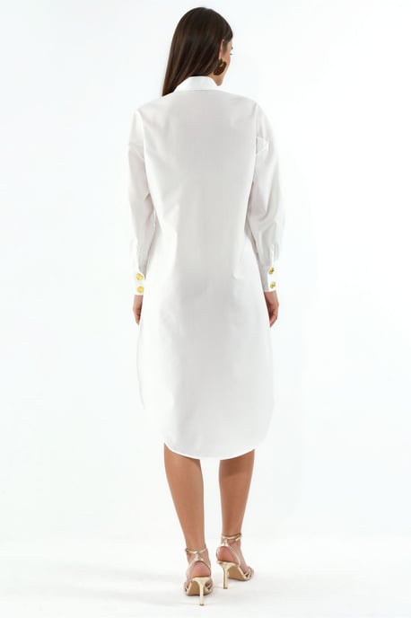 Übergrößen Mini-Hemdblusenkleid - Image 3
