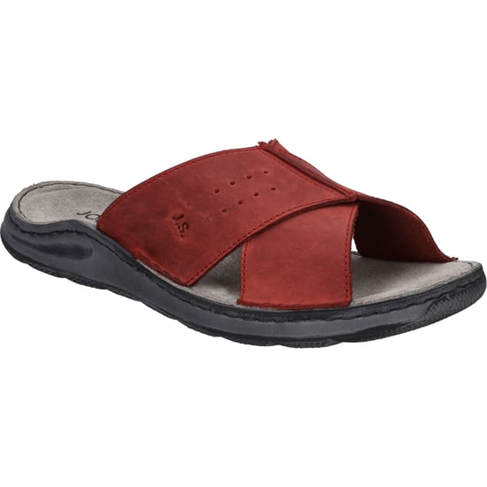 JOSEF SEIBEL Herren Sandale Maverick 04 in rot - Image 1