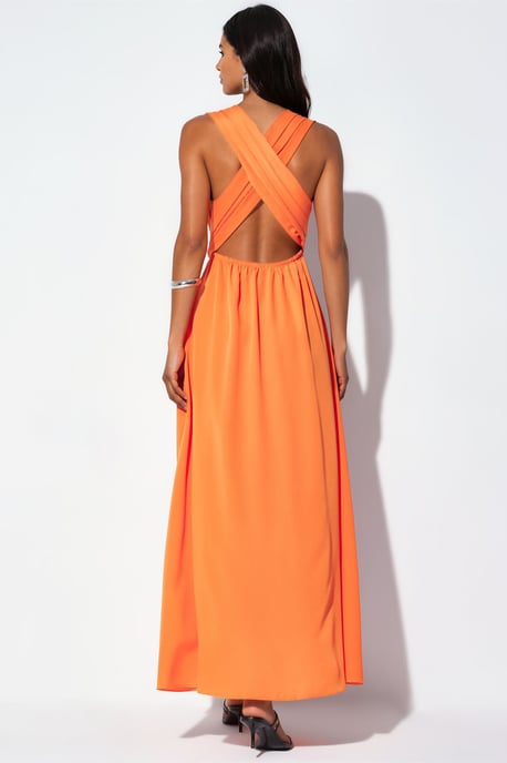 Figurbetontes Maxikleid mit Schlitz - Image 3