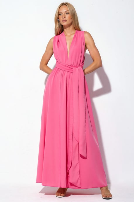 Figurbetontes Maxikleid mit Schlitz - Image 4
