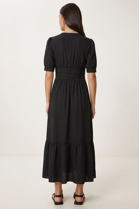 Maxikleid aus Baumwollmix für Damen - Image 3