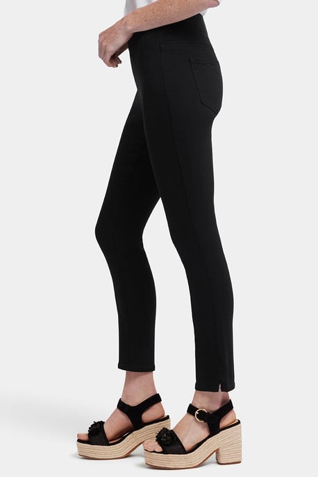 Ami Skinny Ankle Pull-On Jeans aus Soft-Contour Denim™ mit Seitenschlitzen - Image 3