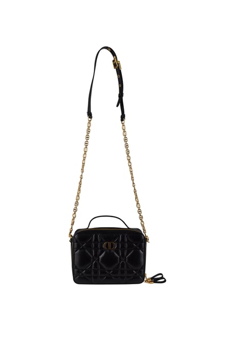 Dior Dior Caro Box-Tasche Schwarz - Image 4