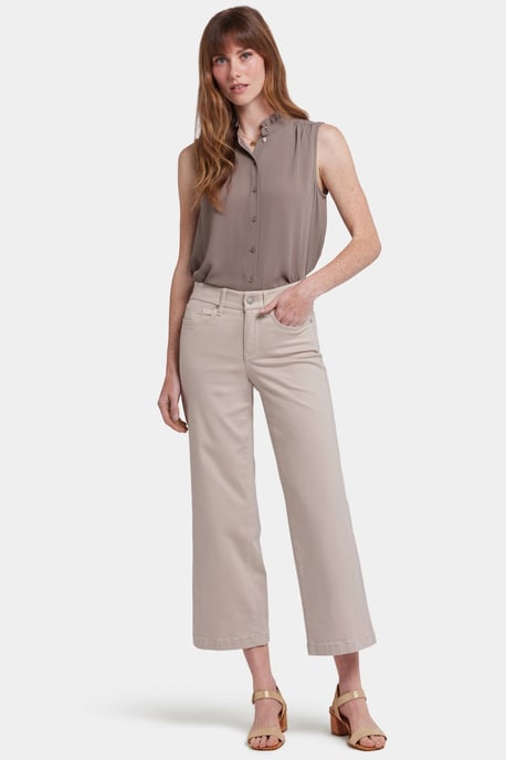 Waist-Match™ Teresa Weite Bein Kniehohe Jeans - Image 1
