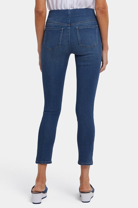 Ami Skinny Ankle Pull-On Jeans aus Soft-Contour Denim™ mit seitlichen Schlitzen - Image 2