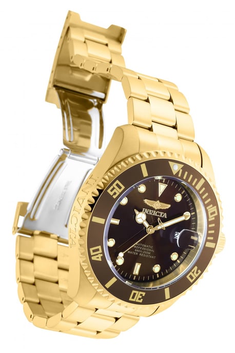 Invicta Pro Diver 35725 Herrenuhr - Automatisches Werk - Edelstahl mit braunem Zifferblatt - 47 mm - Image 2