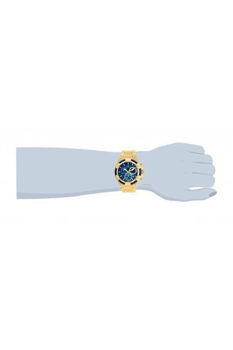 Invicta Bolt 25866 Herrenuhr - Quarzwerk - Edelstahl mit blauem Zifferblatt - 51 mm - Image 4