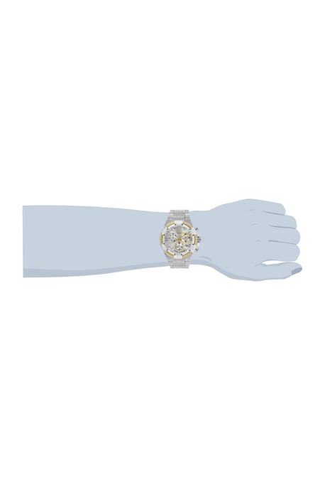 Invicta Bolt 25863 Herrenuhr - Quarzwerk - Edelstahl mit silbernem Zifferblatt - 51 mm - Image 2
