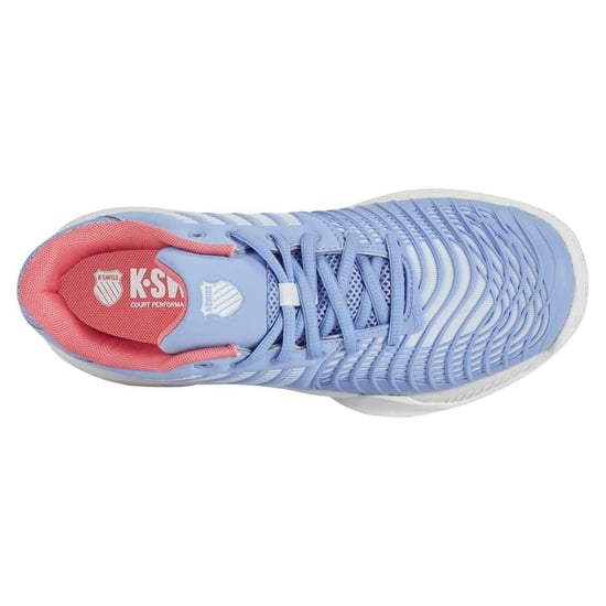 K-Swiss - "Express Light 3" Tennisschuhe für Damen (Weiß/Erdbeere) - Image 3