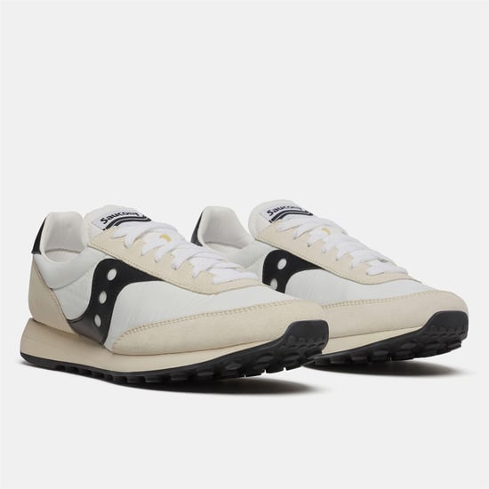 Saucony - "80" Sneaker für Herren/Damen Unisex, Wildleder (Weiß/Schwarz) - Image 2