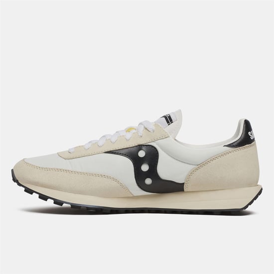 Saucony - "80" Sneaker für Herren/Damen Unisex, Wildleder (Weiß/Schwarz) - Image 3