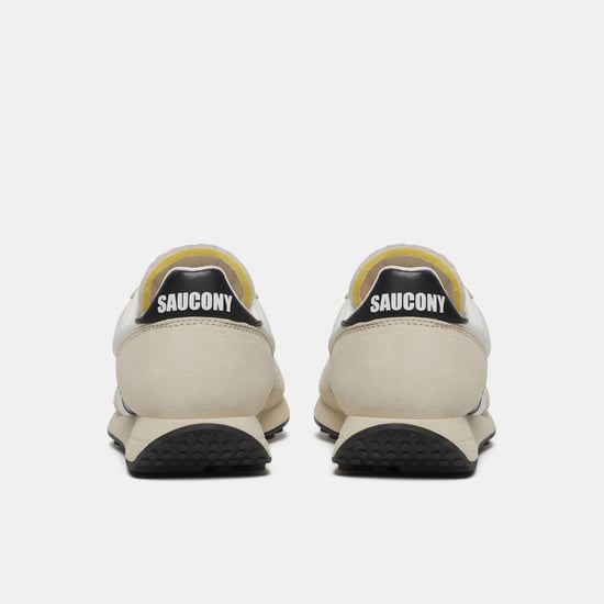 Saucony - "80" Sneaker für Herren/Damen Unisex, Wildleder (Weiß/Schwarz) - Image 4