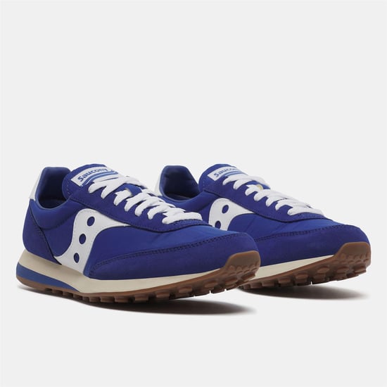 Saucony - "80" Sneaker für Herren/Damen Unisex, Wildleder (Blau/Weiß) - Image 2