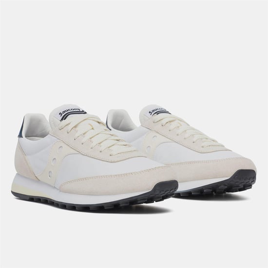Saucony - "80" Sneaker für Herren/Damen Unisex, Wildleder (Weiß/Cremefarbe) - Image 2