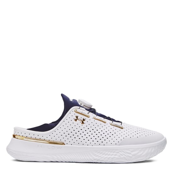 Under Armour - "SlipSpeed" Sneaker für Herren (Weiß/Gold) - Image 2