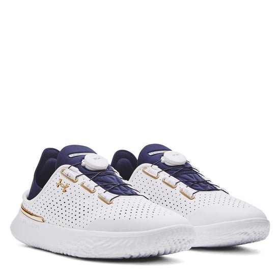 Under Armour - "SlipSpeed" Sneaker für Herren (Weiß/Gold) - Image 5