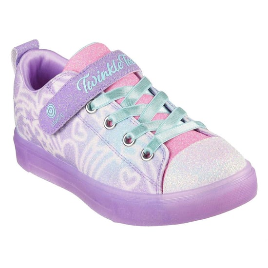Skechers - "Twinkle Toes" Sneaker für Kinder (Lavendel/Bunt) - Image 3