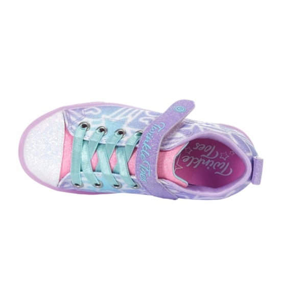 Skechers - "Twinkle Toes" Sneaker für Kinder (Lavendel/Bunt) - Image 4