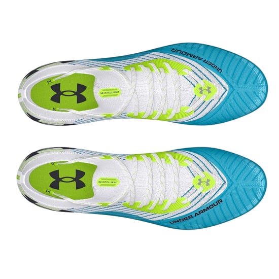 Under Armour - "Shadow Elite 2.0" Fußballschuhe mit festem Boden für Damen (Weiß/Capri-Länge) - Image 3
