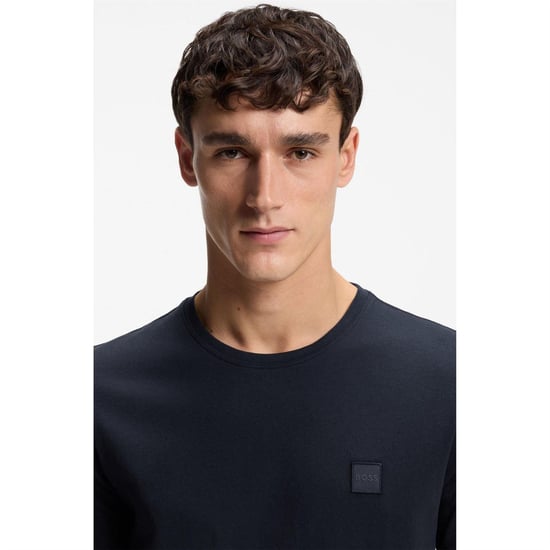 Boss - T-Shirt für Herren, Premium-Baumwolle (Dunkelblau) - Image 4