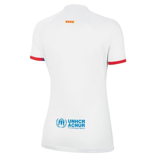 Nike - Auswärts-Trikot für Damen, FC Barcelona (Weiß/Uni Rot) - Image 2