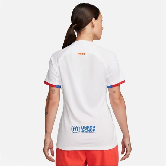 Nike - Auswärts-Trikot für Damen, FC Barcelona (Weiß/Uni Rot) - Image 5