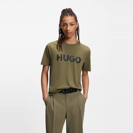 Hugo - "Dulivio" T-Shirt für Herren (Khakigrün) - Image 2