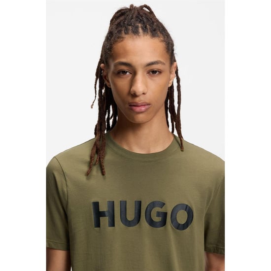 Hugo - "Dulivio" T-Shirt für Herren (Khakigrün) - Image 4