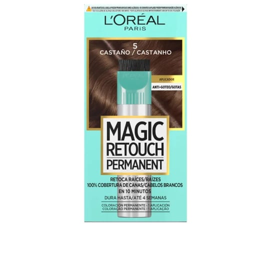 Magic Retouch Permanente Haarfarbe #5-braun 1 Einheit - Image 1
