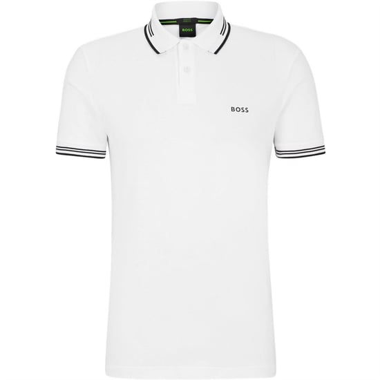 Boss - "Paul" Poloshirt für Herren (Weiß) - Image 1