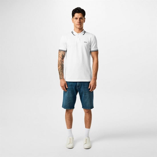 Boss - "Paul" Poloshirt für Herren (Weiß) - Image 5