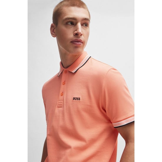 Boss - "Paddy" Poloshirt für Herren (Orange) - Image 6