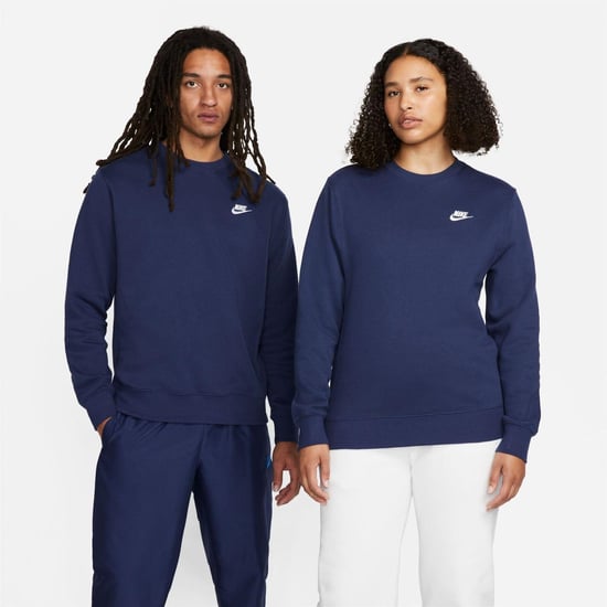 Nike - "Sportswear Club" Sweatshirt für Herren, Fleece (Mitternachtsblau) - Image 3
