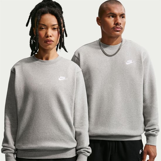 Nike - "Sportswear Club" Sweatshirt für Herren, Fleece (Dunkelgrau) - Image 3