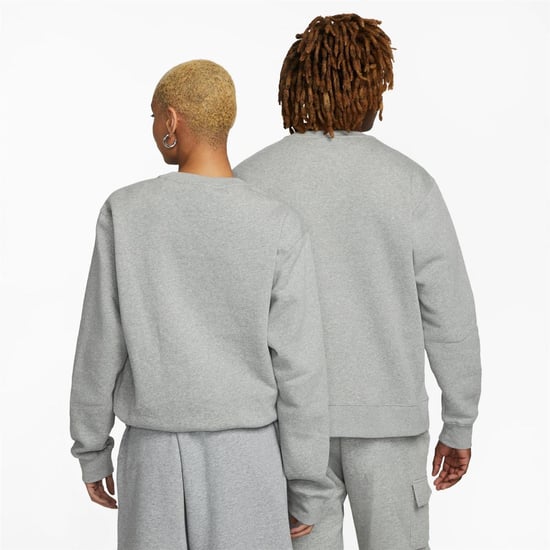 Nike - "Sportswear Club" Sweatshirt für Herren, Fleece (Dunkelgrau) - Image 4