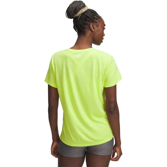 Under Armour - T-Shirt für Damen, kurzärmlig (Gelb) - Image 3