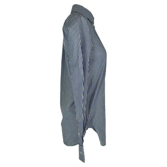 Klassisches gestreiftes Hemd von Celine aus blauer Baumwolle - Image 2