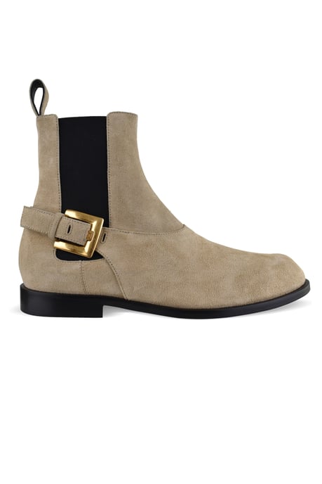 Balmain Balmain Anthem Chelsea-Stiefel Beige - Image 1