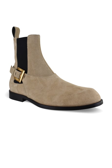Balmain Balmain Anthem Chelsea-Stiefel Beige - Image 2