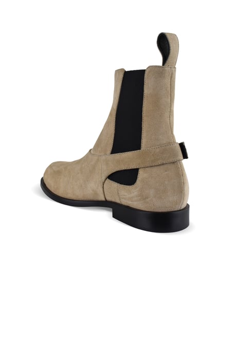 Balmain Balmain Anthem Chelsea-Stiefel Beige - Image 3
