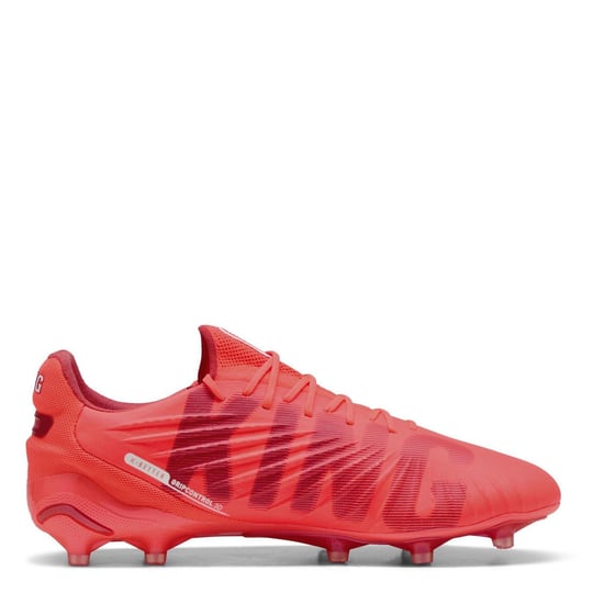 Puma - "King Ultimate" Fußballschuhe mit festem Boden für Herren (Rot/Weiß) - Image 4